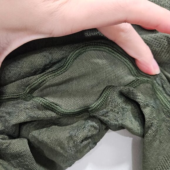 Gymshark Adapt Camo Seamless High Waisted Womens Moss Olive Green Leggings Small - Picture 6 of 10